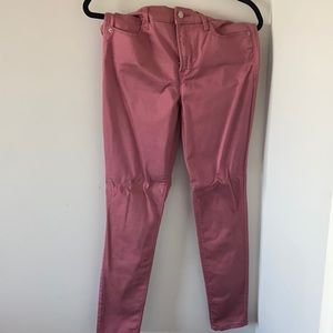 High rise rose pants from old navy